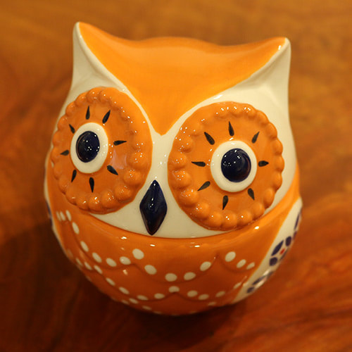  owl pot for sale at the owl cafe harajuku