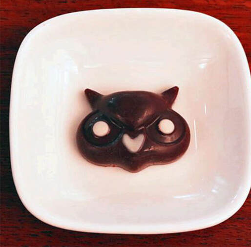 owl cafe harajuku chocolate foods