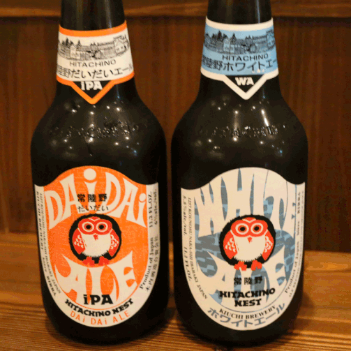 owl cafe harajuku drink Beer daidai white ale
