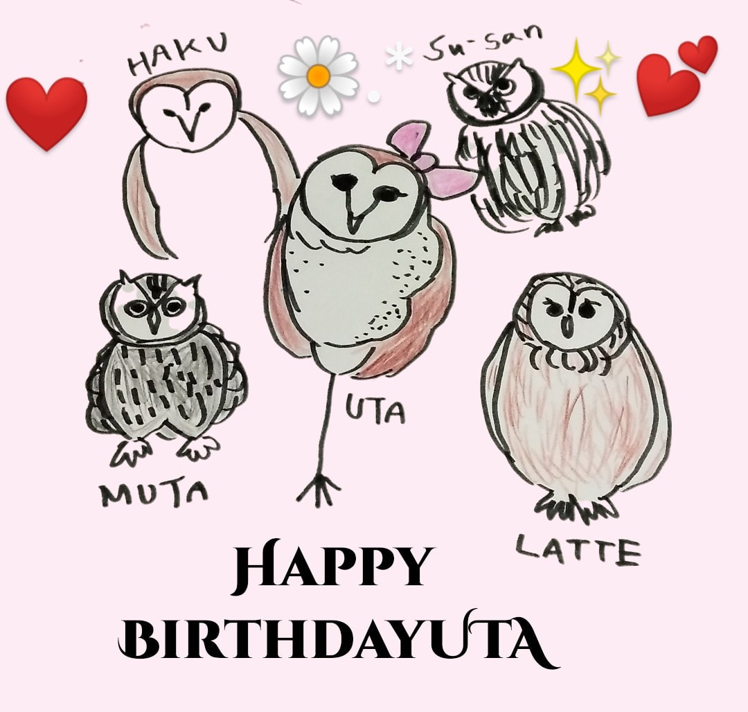 Ural-Awl - Tawny Owl - Hybrid - Mix - Birthday - Present - Land of the Moon - Purchase -Photo -Card -barn Owl -Song -Acrylic Keychain -Acrylic Keychain -Illustration -Birthday party